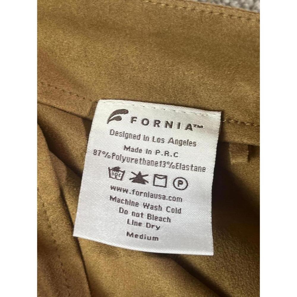 Fornia Faux Suede Fringe Skirt Size Med - Picture 4 of 6
